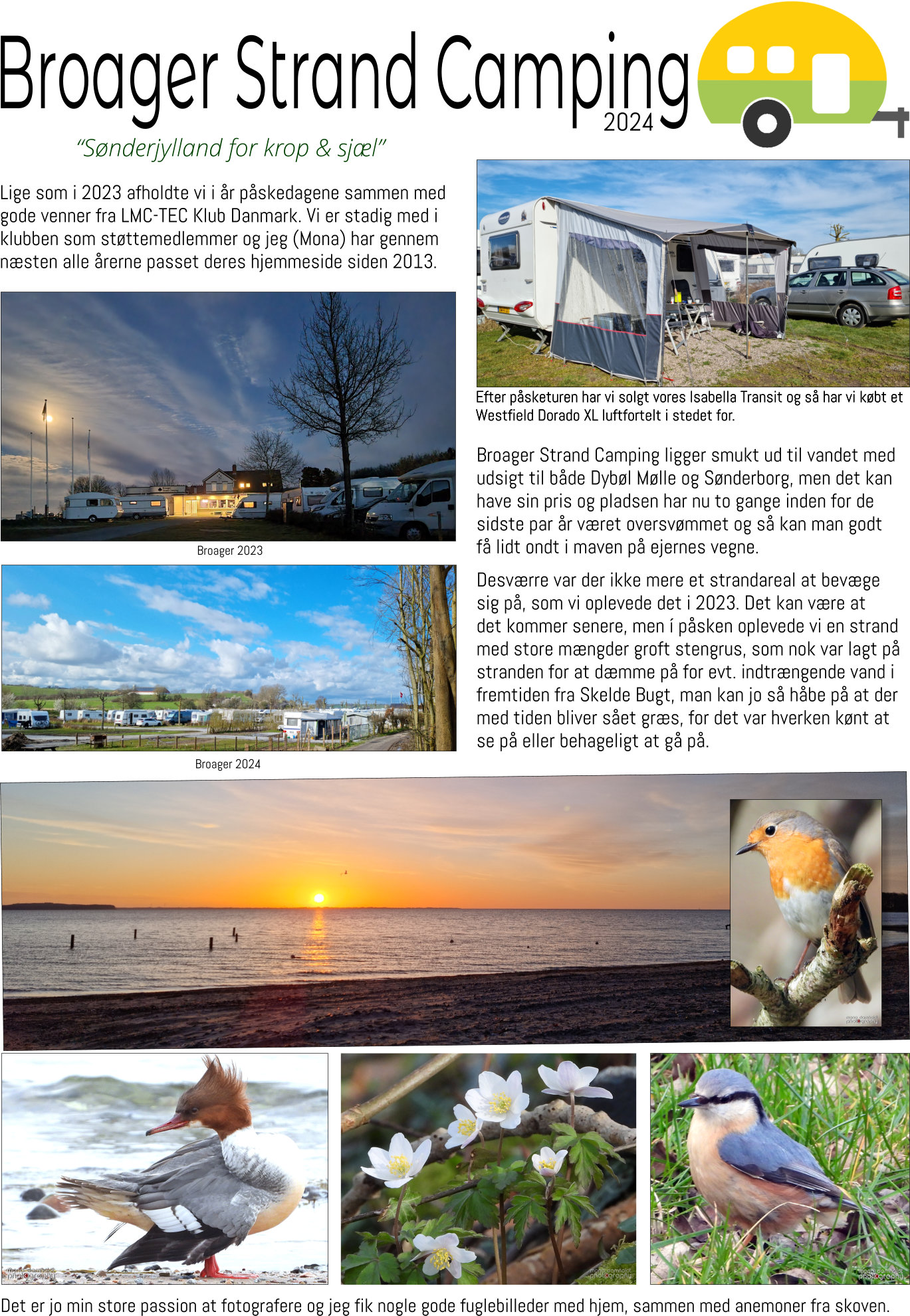 Campingliv.dk på
                        Broager Strand Camping