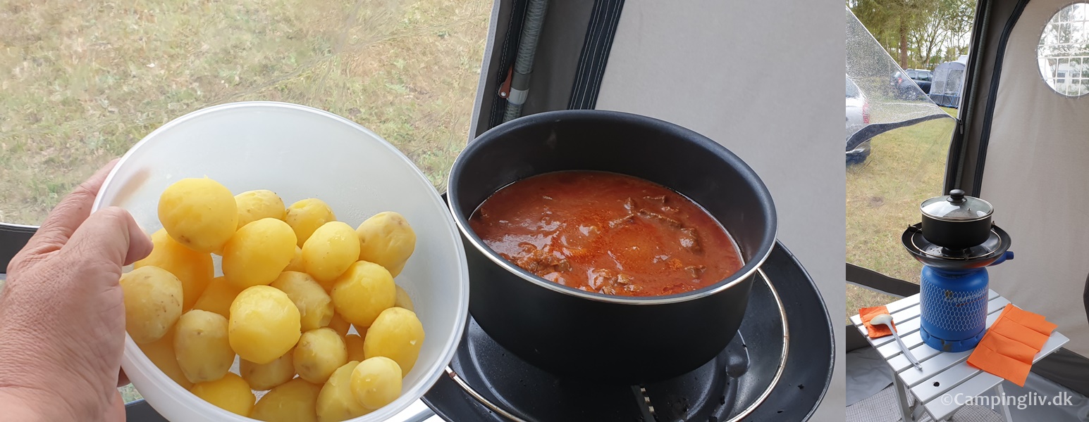 Campingaz i forteltet